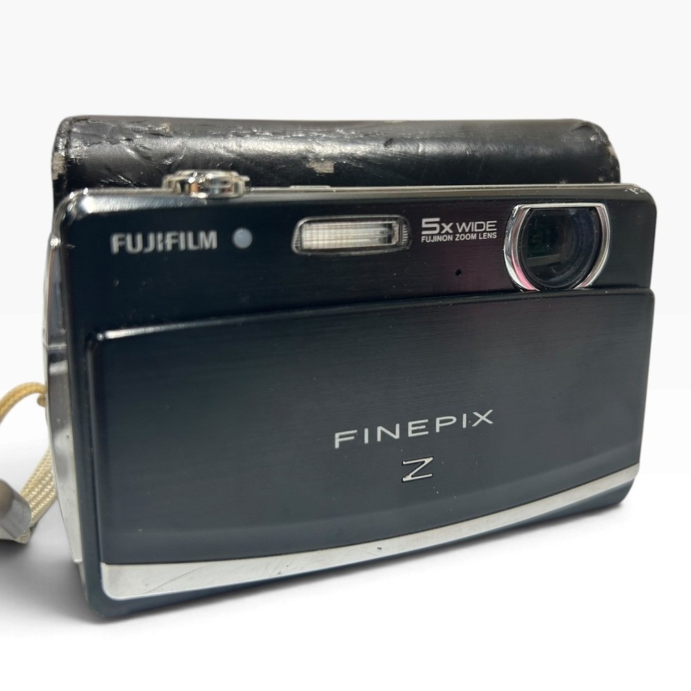 Fujifilm FinePix Z90 Digital Camera Black 5x Wide Zoom with SD Card and Case